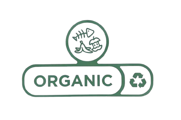 RCP Slim Jim Recycling Station Billboard Label - Cafe Supply