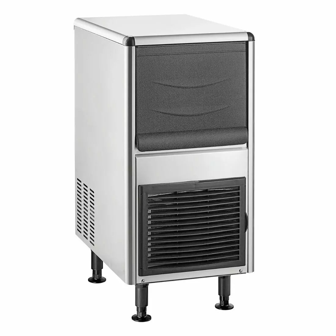 SN-25C Underbench Bullet Ice Maker - 25kg Capacity for High Hardness Ice Production - Cafe Supply