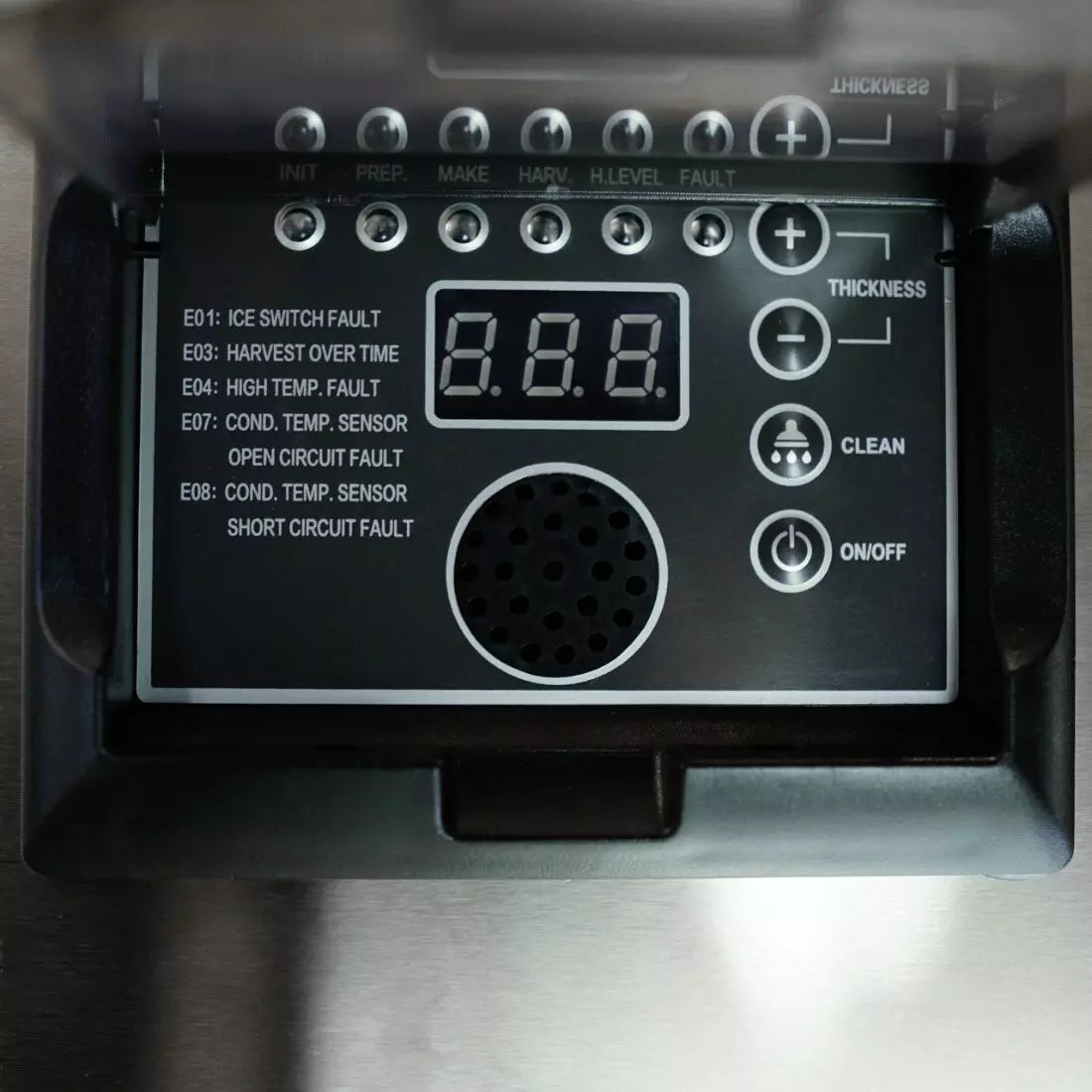 SN-25C Underbench Bullet Ice Maker - 25kg Capacity for High Hardness Ice Production - Cafe Supply