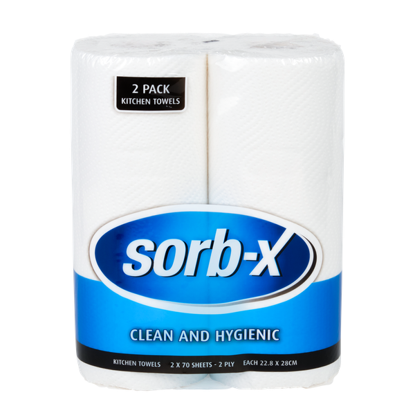 Sorb-X White Kitchen Towel - Cafe Supply