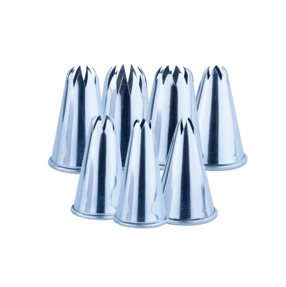 Dec Tube S/S 7Pc Star - Cafe Supply