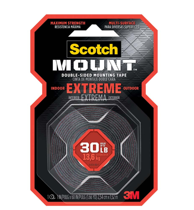 Scotch Extreme Mounting Tape 414H-DC 2.5cm x 1.5m - Cafe Supply