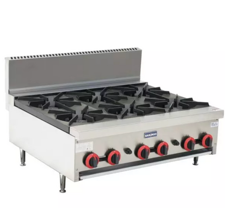 Gas Cook top 6 burners ULPG – RB-6EULPG - Cafe Supply