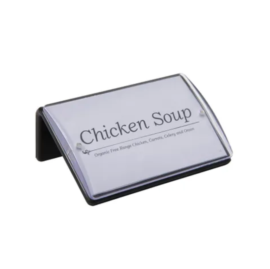 DISPLAY NAME CARD TAG HOLDER - Cafe Supply