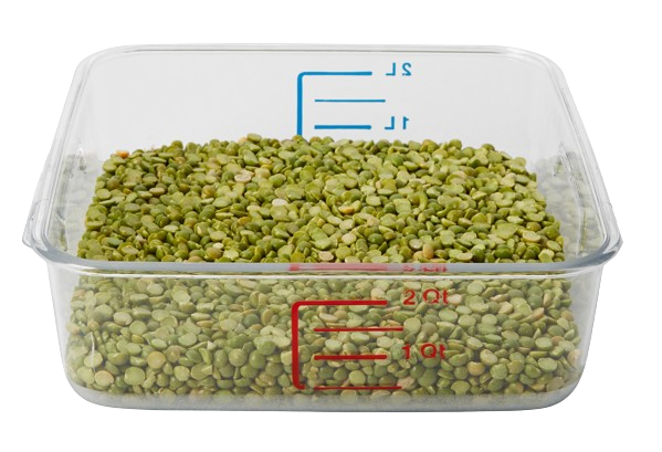 Rubbermaid Square Storage Container, 1.9L, Clear - Cafe Supply