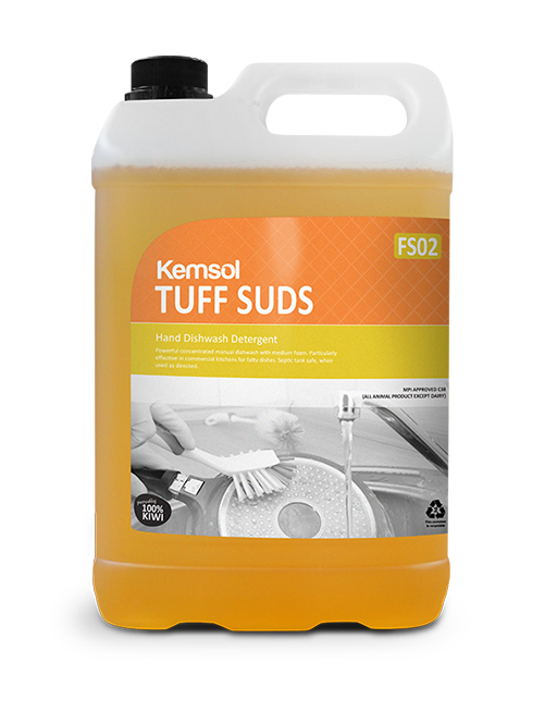 Kemsol Tuff Suds Dishwash Liquid 5L - Cafe Supply