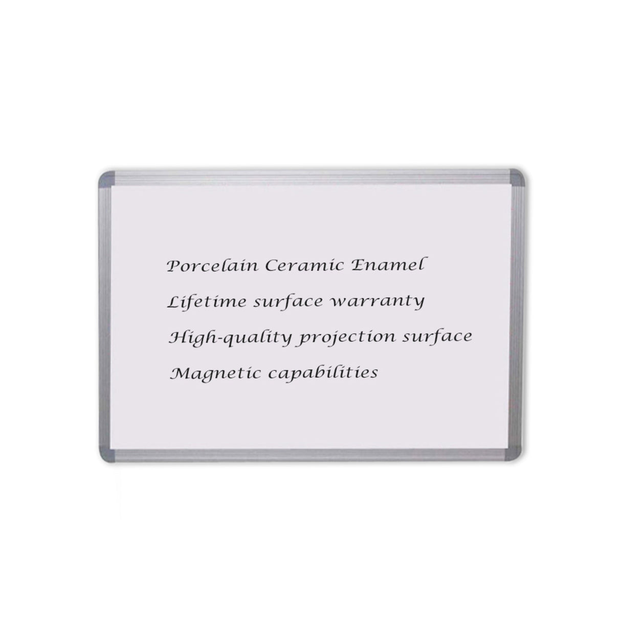 PORCELAIN WHITEBOARD | Aluminium Frame | NZ MADE - Cafe Supply