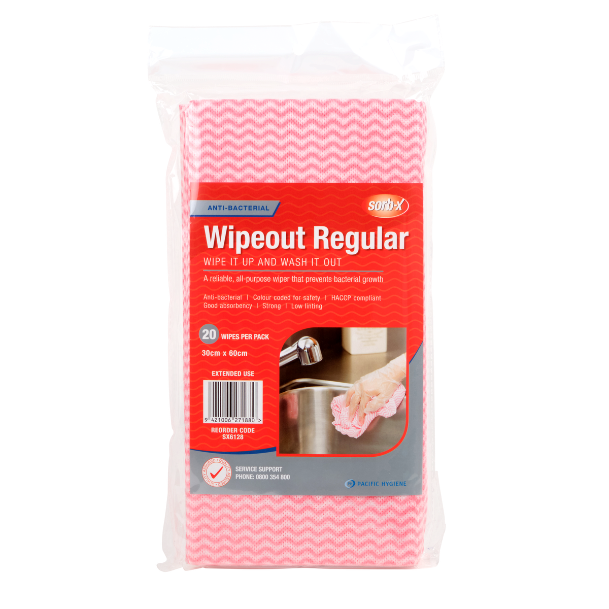 Sorb-X Wipeout Pack Regular - Cafe Supply