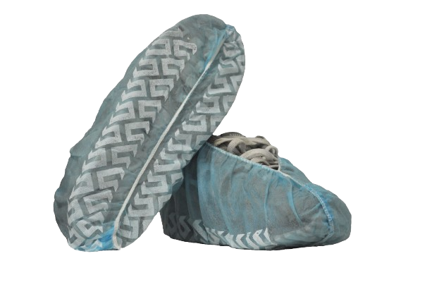 Blue PP Overshoe + Non Skid Sole 460mm - Cafe Supply
