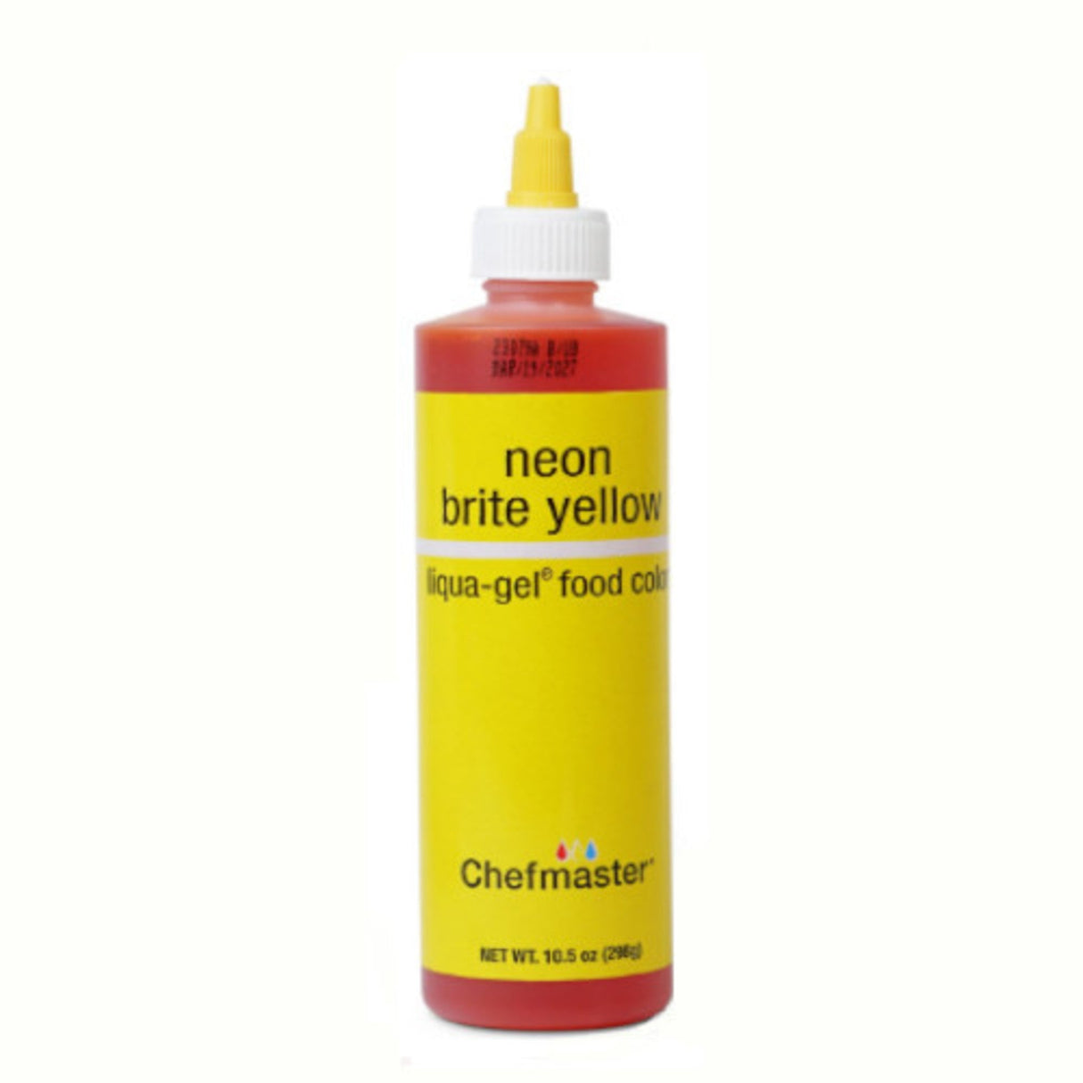 Chefmaster Neon Brite Liquid Brite Yellow - Cafe Supply