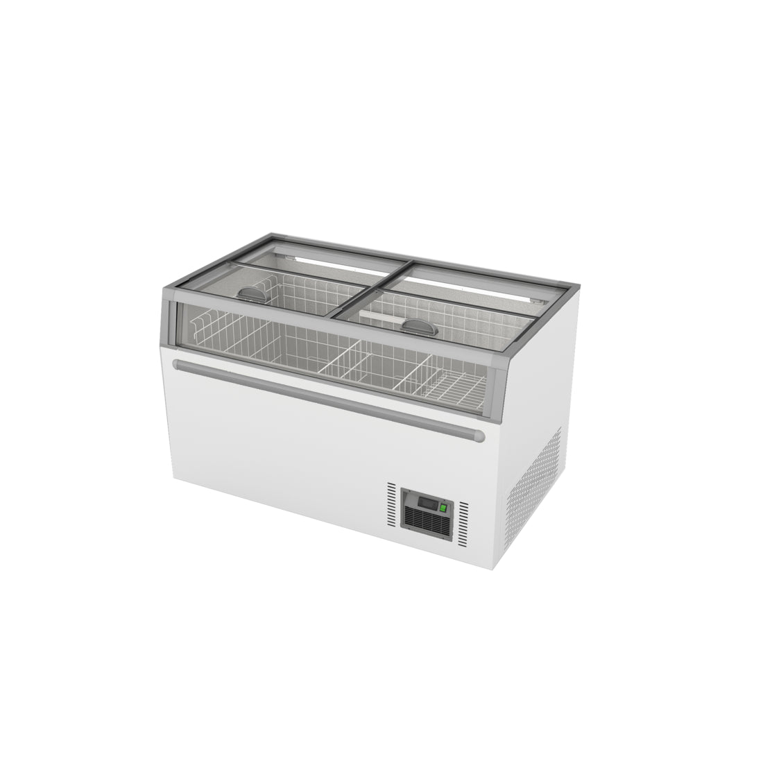 Thermaster Supermarket Island Freezer with Glass Sliding Lids ZCD-L145G - Cafe Supply