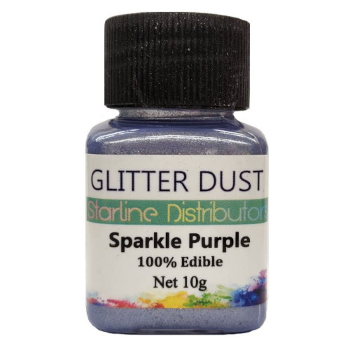Glitter Dust - Sparkle Purple 10gm (100% Edible) - Cafe Supply