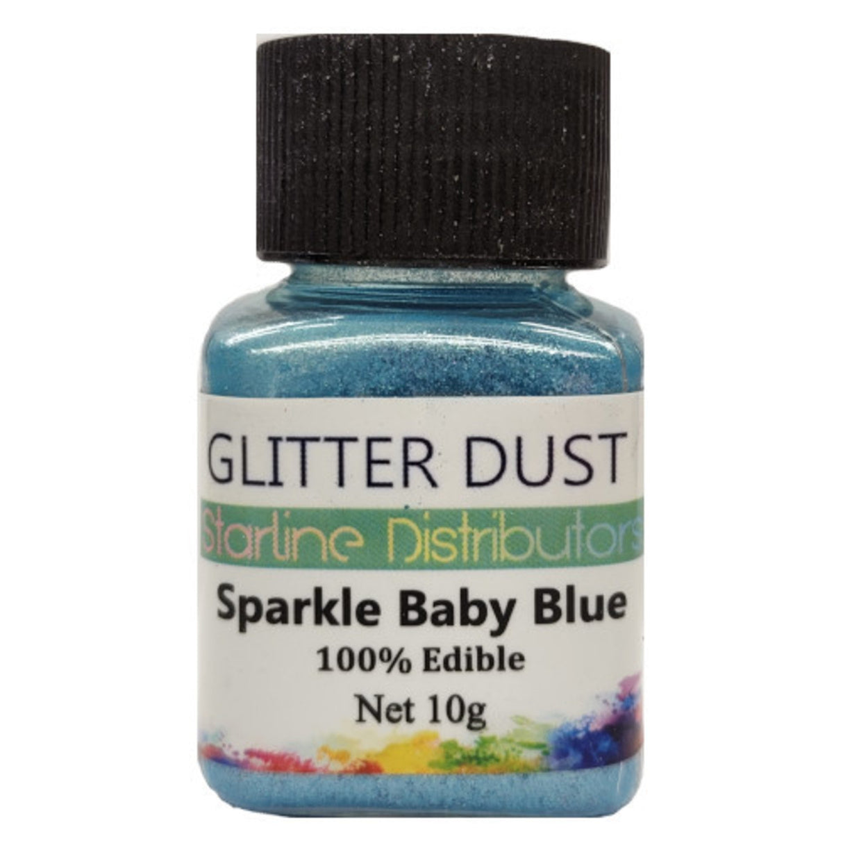 Glitter Dust - Sparkle Baby Blue 10gm (100% Edible) - Cafe Supply