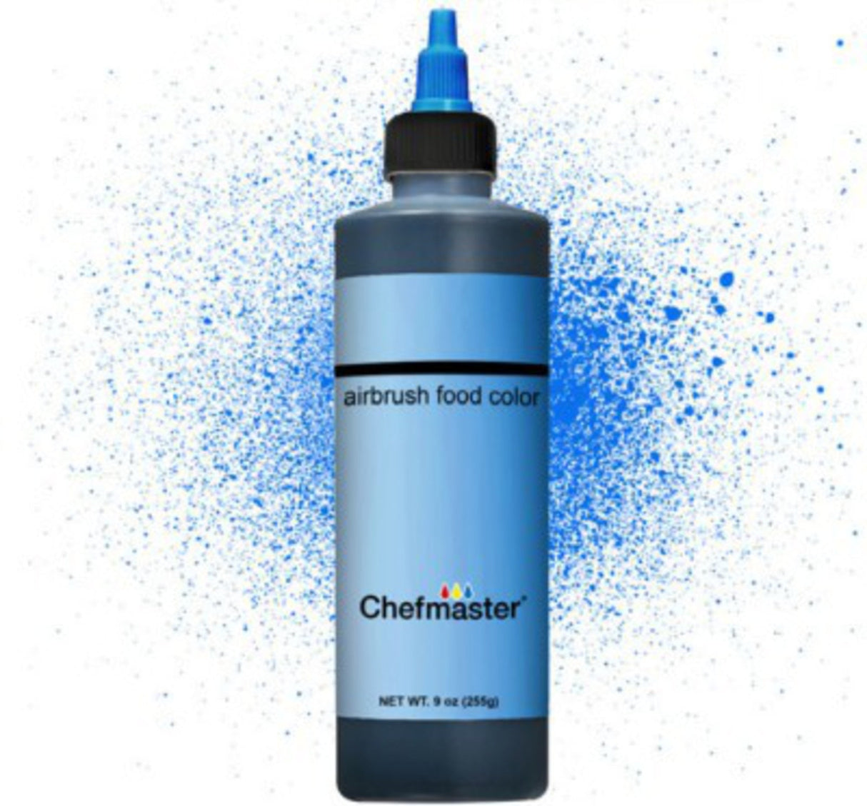Chefmaster Airbrush Liquid Brite Blue 9oz - Cafe Supply