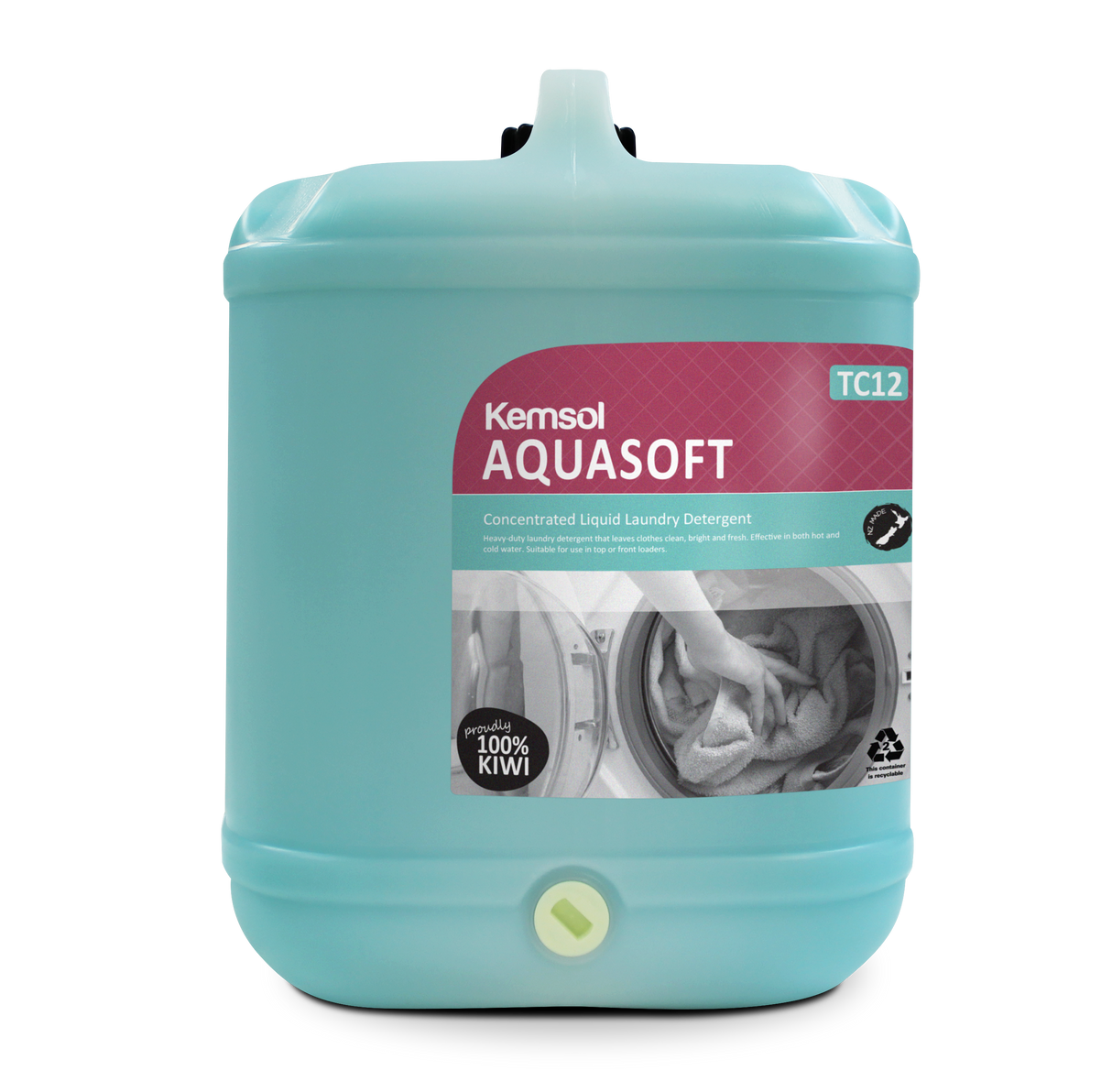 Kemsol Aquasoft Liquid Laundry/Fabric Softener - Cafe Supply