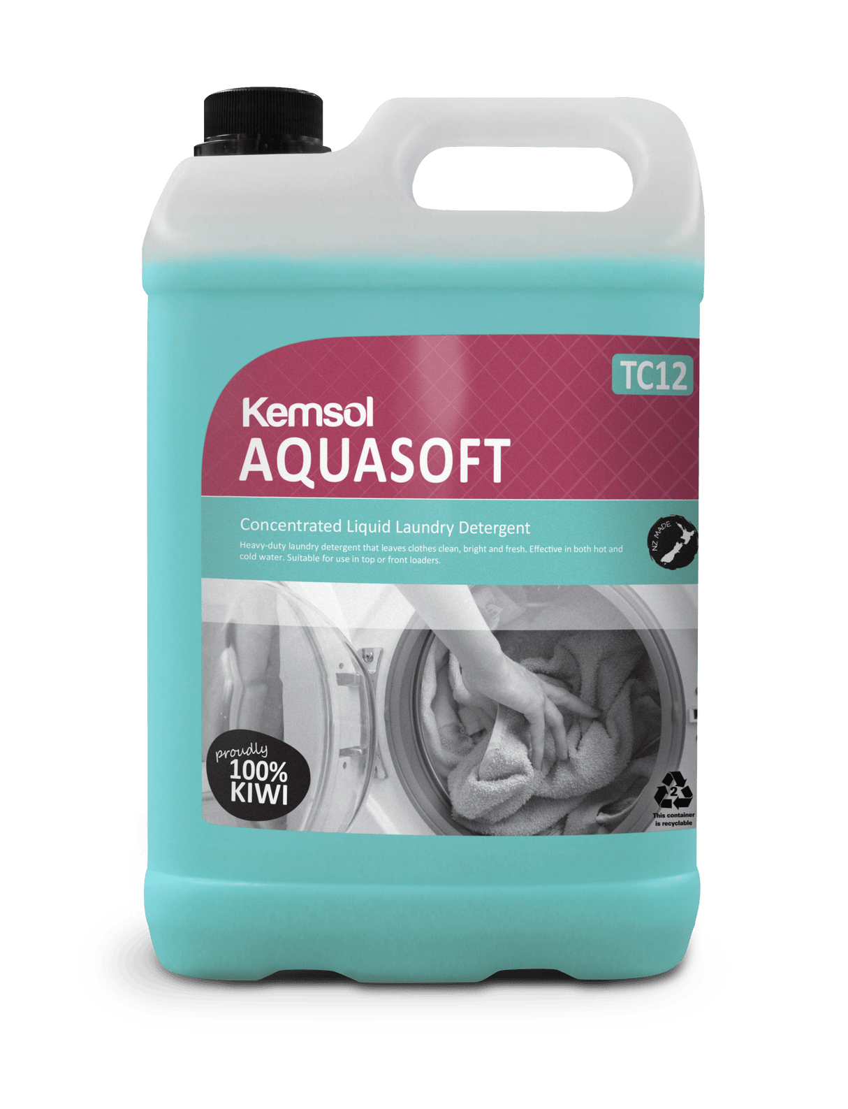 Kemsol Aquasoft Liquid Laundry/Fabric Softener - Cafe Supply