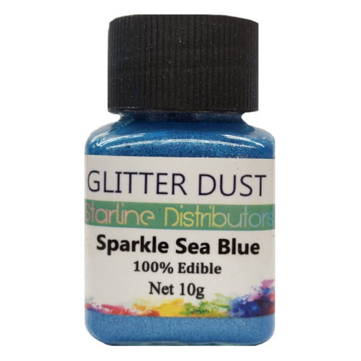 Glitter Dust - Sparkle Sea Blue 10gm (100% Edible) - Cafe Supply
