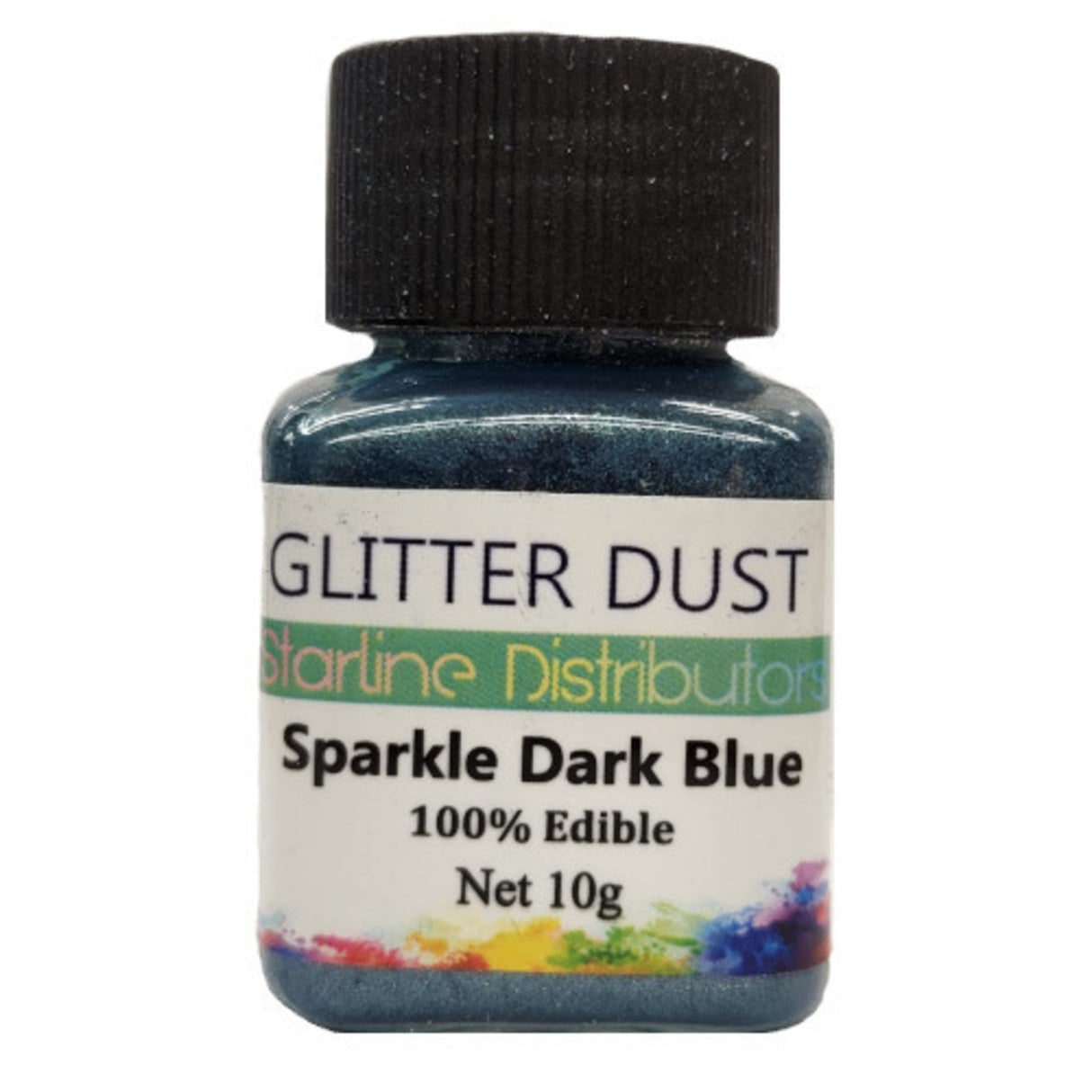 Glitter Dust - Sparkle Dark Blue 10gm (100% Edible) - Cafe Supply