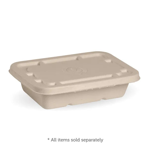 500ml Natural Plant Fibre Takeaway Base - Cafe Supply