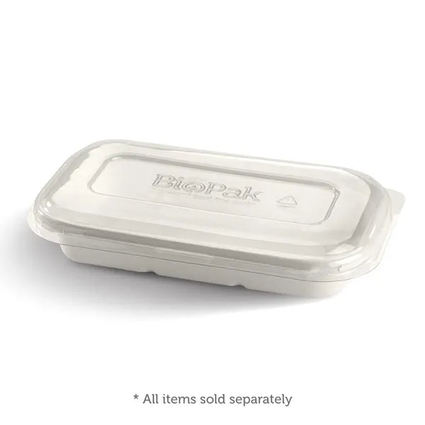 750ml White Plant Fibre Takeaway Base - Cafe Supply