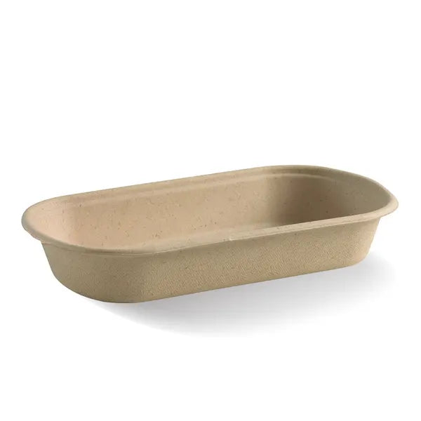 750ml Plant Fibre Tray - Cafe Supply