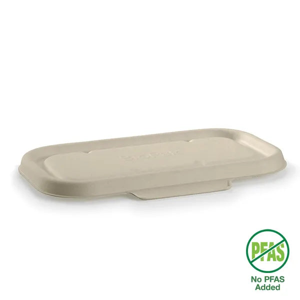 750 & 1,000ml Natural BioCane Takeaway Lid - Cafe Supply