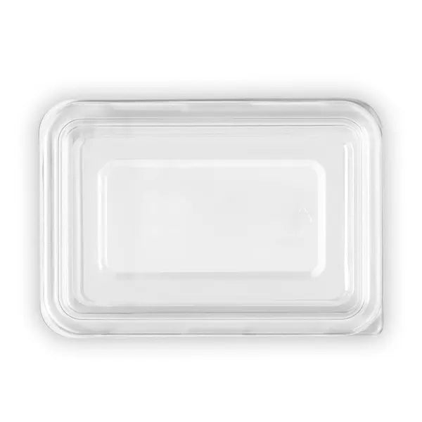 500ml & 600ml Clear RPET Takeaway Lid - Cafe Supply
