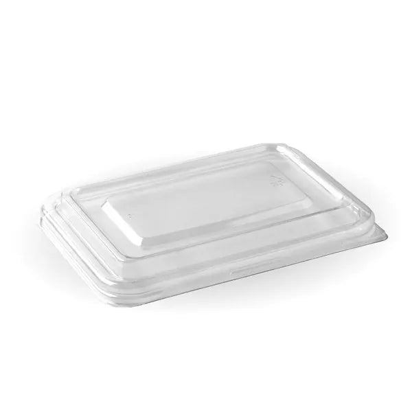 500ml & 600ml Clear RPET Takeaway Lid - Cafe Supply