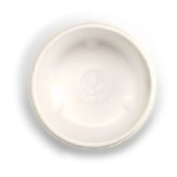 60ml White Plant Fibre Sauce BioCup - Cafe Supply