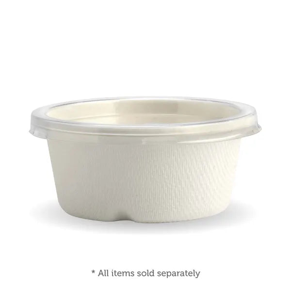 60ml White Plant Fibre Sauce BioCup - Cafe Supply