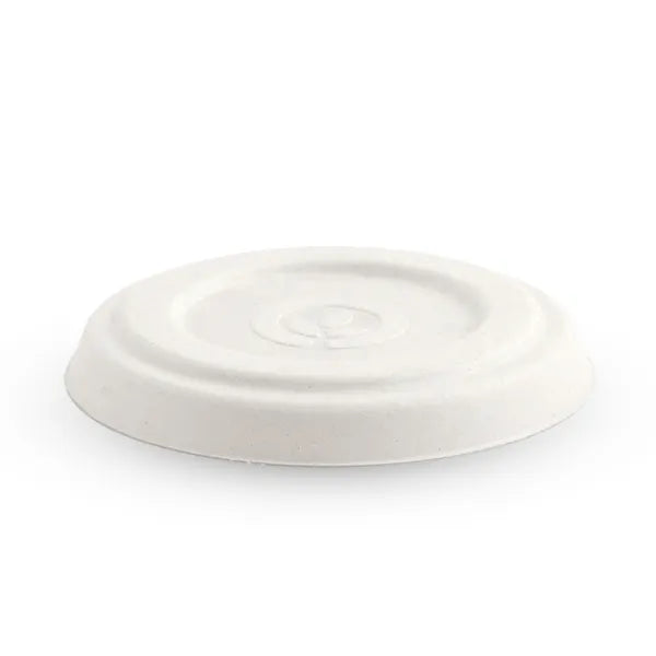60ml White Plant Fibre Sauce BioCup Lid - Cafe Supply