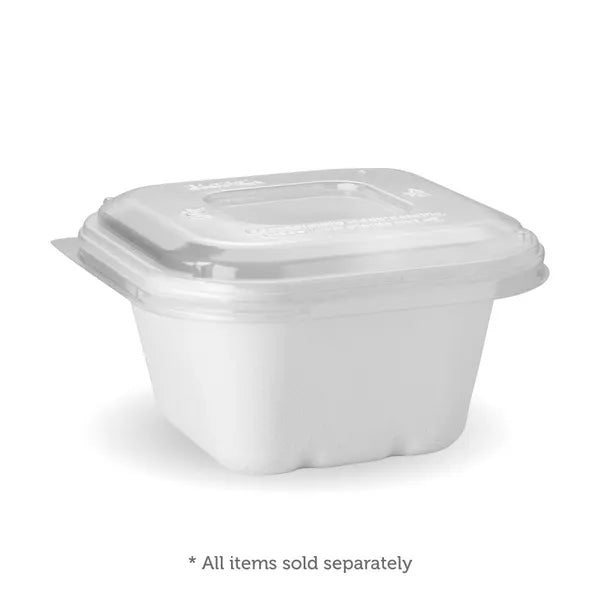 280-630ml Clear PLA Takeaway Lid - Cafe Supply