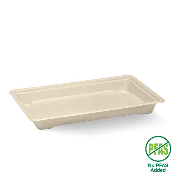 Large Plant Fibre Sushi Tray - Cafe Supply