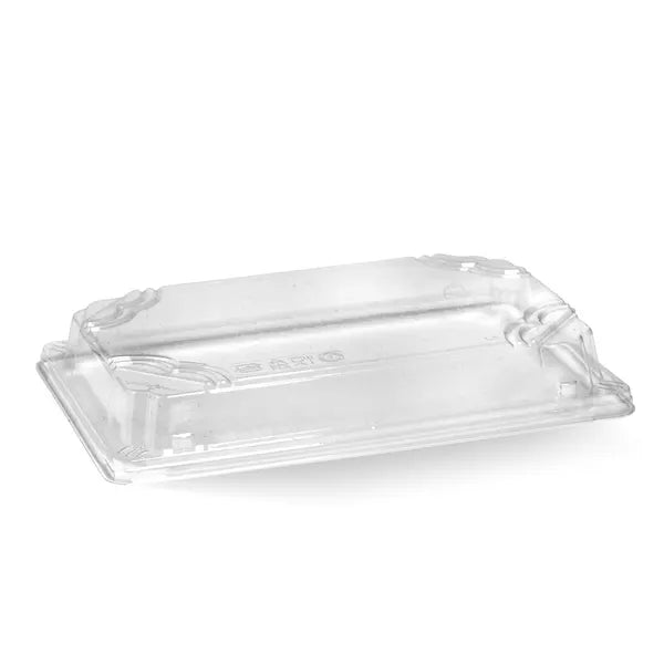 Large PLA Sushi Tray Lid - Cafe Supply