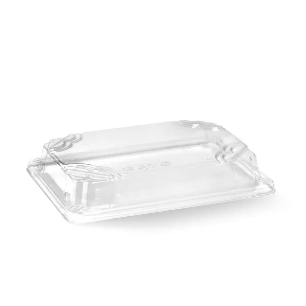 Medium PLA Sushi Tray Lid - Cafe Supply
