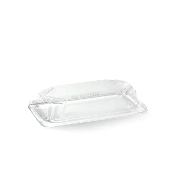 Small PLA Sushi Tray Lid - Cafe Supply
