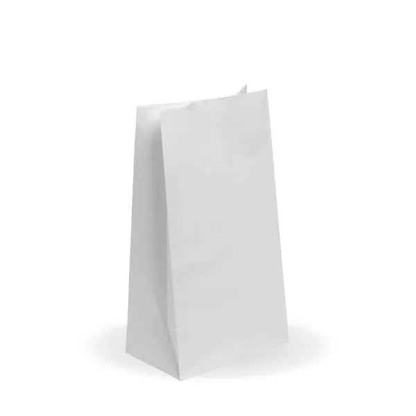 #12 SOS White Paper Bag - Cafe Supply