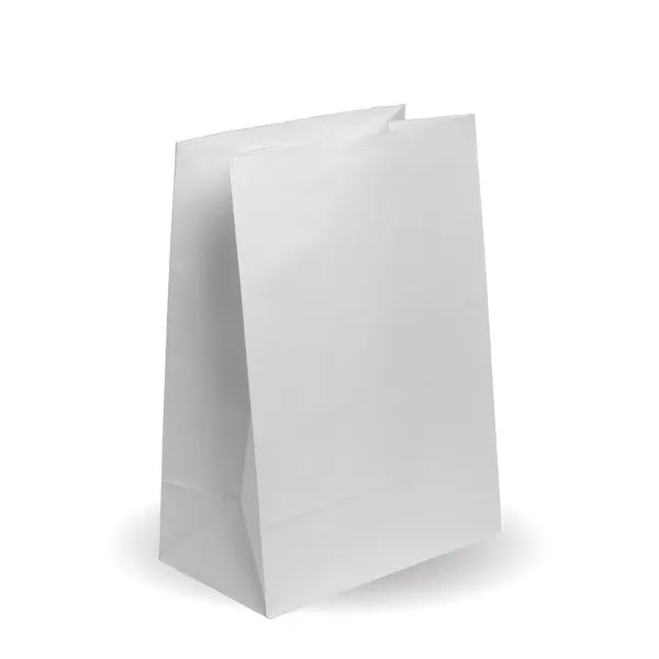 #20 SOS White Paper Bag - Cafe Supply