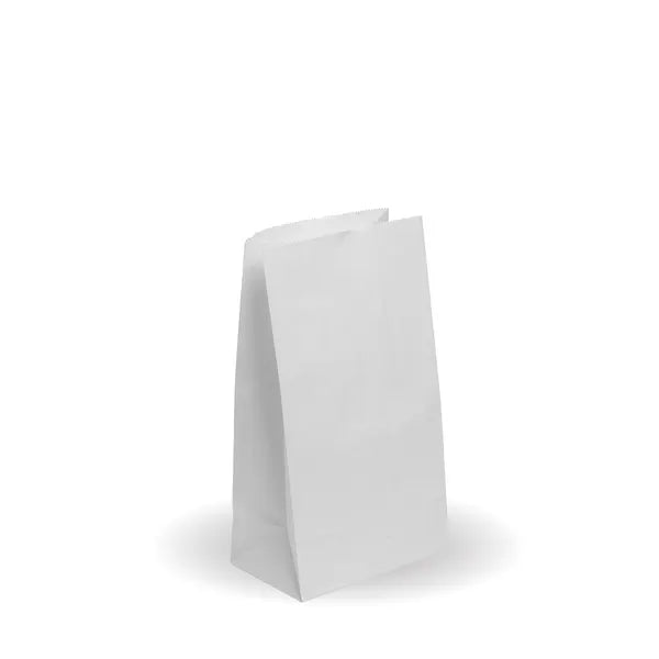 #6 SOS White Paper Bag - Cafe Supply