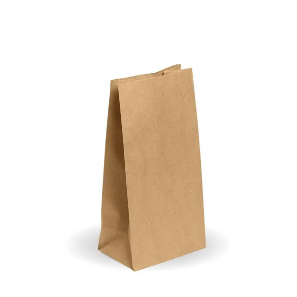 #8 SOS Kraft Paper Bag - Cafe Supply