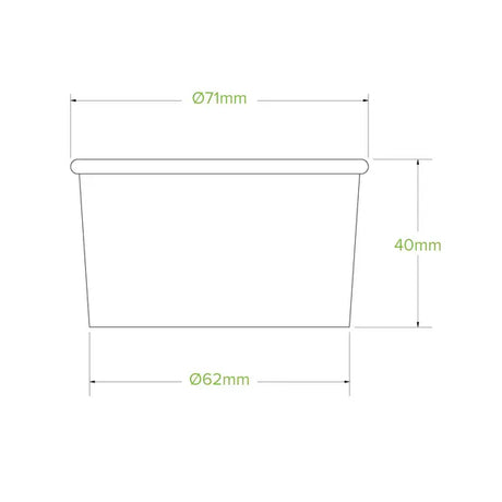 90ml / 3oz Ice Cream BioCup - Cafe Supply