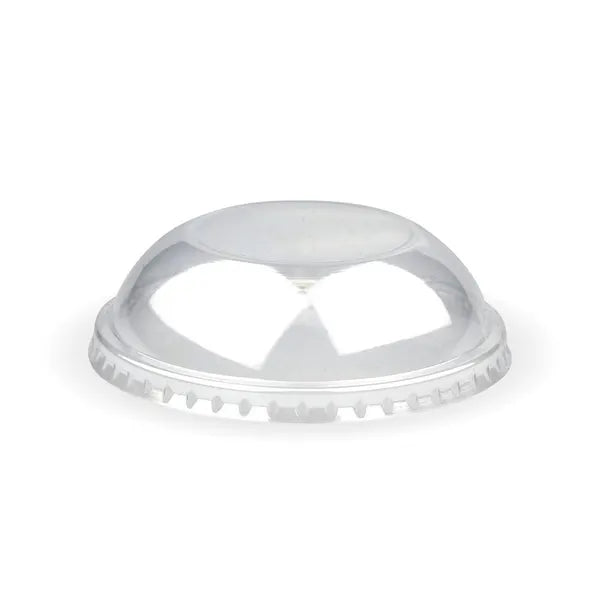 150ml / 5oz PET Dome Ice Cream BioCup Lid - Cafe Supply