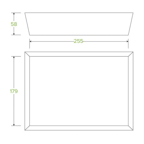 Bioboard Tray #5 - Cafe Supply