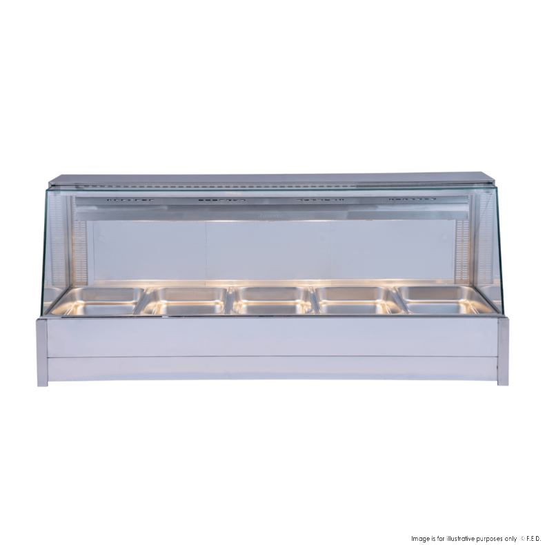 Bonvue Square Countertop Wet and Dry Bain Marie - Cafe Supply