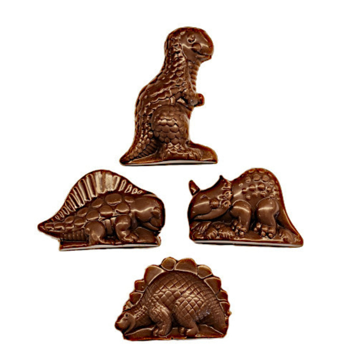 Chocolate Milk- "Dinosaurs" 60 x 45mm & 50 x 35mm (32PK) - Cafe Supply