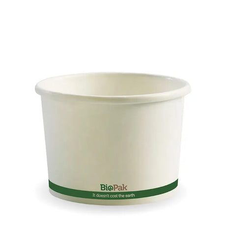 550ml / 16oz White BioBowl - Cafe Supply