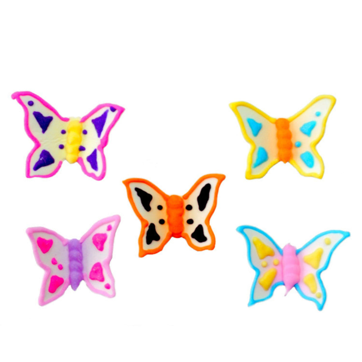 Butterflies,30mm (Gum Paste - Box of 160) - Cafe Supply