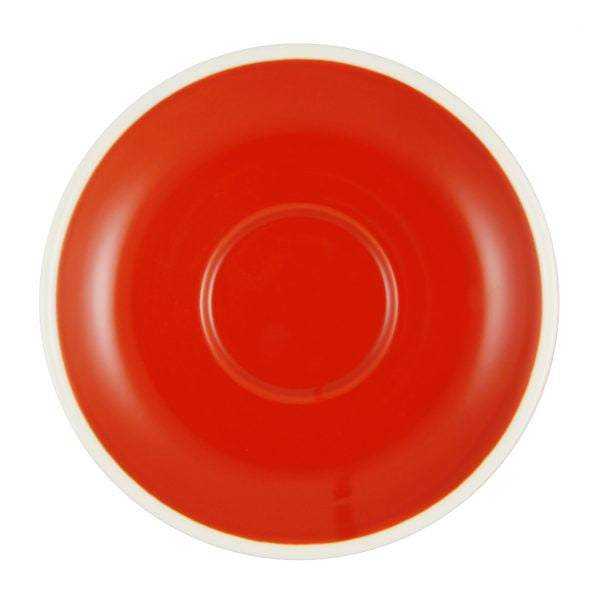Brew Chilli/White Saucer For BW0045/24 - Cafe Supply