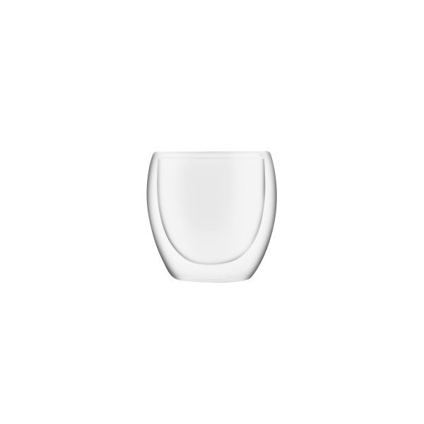 Brew Infusion Double Wall Glass 220ml 2pc Set - Cafe Supply