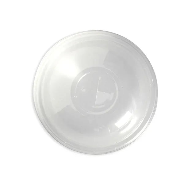 300-700ml Dome X-Slot Lid Clear BioCup Lid - Cafe Supply